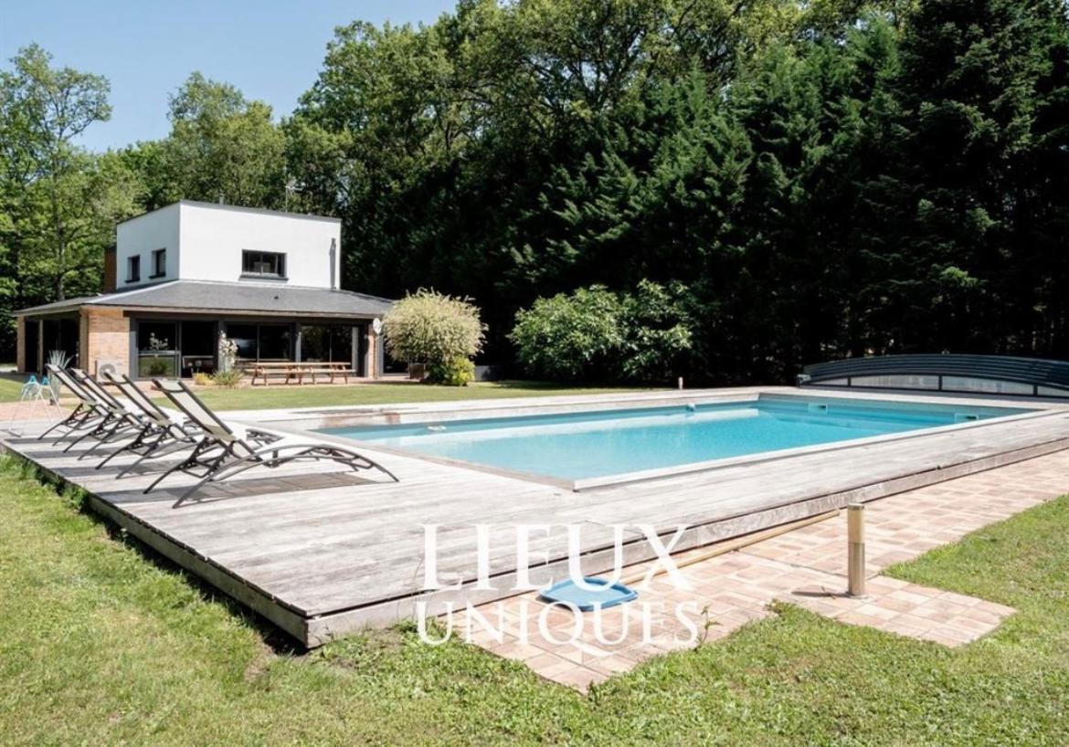 Magnifique Villa Avec Piscine En Sologne Vouzeron ภายนอก รูปภาพ